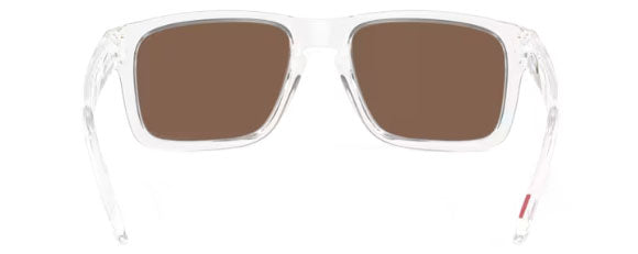 OK212 OAKLEY HOLBROOK OO9102 9102AD 55 CLEAR / PRIZM 24K POLARIZED