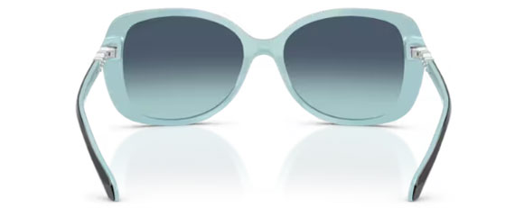 T34 TIFFANY TF4121B 80559S 55 BLACK ON TIFFANY BLUE / TIFFANY BLUE GRADIENT