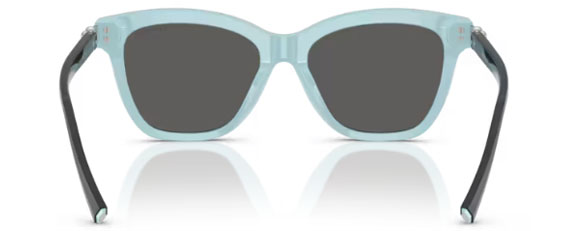 T194 TIFFANY TF4241D 8055S4 54 BLACK ON TIFFANY BLUE / DARK GREY