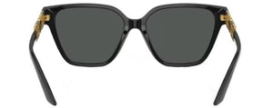 VE191 VERSACE VE4471BF GB1/87 56 BLACK  / DARK GREY