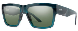 SM21 SMITH LINEUP 205888QM458L7 PACIFIC CRYSTAL  / CHROMA POP GRAY GREEN POLARIZED