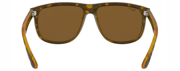 Z114 RAY-BAN BOYFRIEND RB4147 710/57 60  LIGHT HAVANA / BROWN POLARIZED