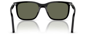 PO183 PERSOL RENZO PO3357S 95/58 53 BLACK / POLAR GREEN POLARIZED