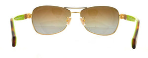 C22F COACH L038 HC7012 9100T5 56 GOLD TORTOISE / BROWN GRADIENT POLARIZED