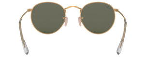 F62 RAY-BAN ROUND METAL RB3447 112/58 50 MATTE ARISTA / G-15 GREEN POLARIZED