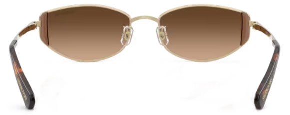 SW025 SWAROVSKI SK7035D 401374 53 PALE GOLD / GRADIENT BROWN