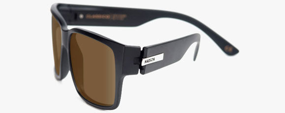 M34 MADSON CLASSICO 15-0204 BLACK MATTE / BRONZE POLARIZED