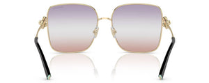 T179 TIFFANY TF3094 6199EL 58 PALE GOLD / TRIGRADIENT FUCSIA PINK