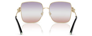 T179 TIFFANY TF3094 6199EL 58 PALE GOLD / TRIGRADIENT FUCSIA PINK