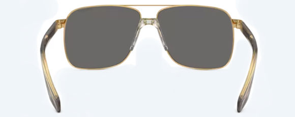 VE143 VERSACE VE2174 1002Z3 59 GOLD / DARK GREY MIRRORED SILVER POLARIZED