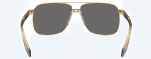 VE143 VERSACE VE2174 1002Z3 59 GOLD / DARK GREY MIRRORED SILVER POLARIZED