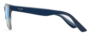 MJ489 MAUI JIM PERICO DBS853-03 56 NAVY - GUNMETAL / BLUE - SILVER