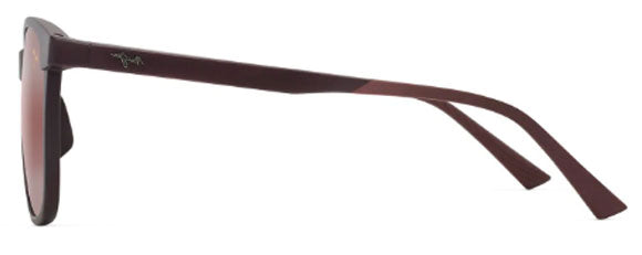 MJM106 MAUI JIM ‘ILIKEA ASIAN FIT R650-04 MATTE BURGUNDY / MAUI ROSE