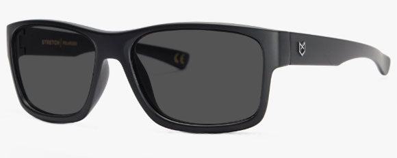 MS037 MADSON STRETCH 26-0202 BLACK MATTE / GREY POLARIZED