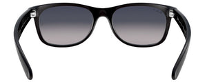 D188 RAY-BAN NEW WAYFARER RB2132 601S78 52 MATTE BLUE / BLUE GRADIENT GRAY POLARIZED