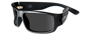 MS024 MADSON 101 XL 12-XL-9902-A  BLACK ON BLACK / GREY POLARIZED ANSI