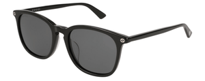 G42 GUCCI GG0154SA 001 53 BLACK / GREY
