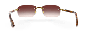 G186 GUCCI GG1221S-004 56 GOLD / YELLOW - RED