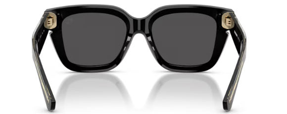 BB043 BURBERRY BE4453 300187 54 BLACK / DARK GREY