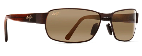 MJ85 MAUI JIM BLACK CORAL H249-19M 65 MATTE BRONZE  / HCL BRONZE