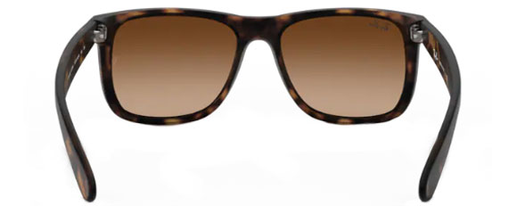 Z82 RAY-BAN JUSTIN RB4165 710/13 51 HAVANA / DARK BROWN