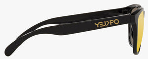 O230 OAKLEY FROGSKINS OO9245 9245C0 54 POLISHED BLACK / PRIZM 24K POLARIZED