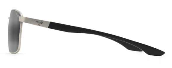 MJ10 MAUI JIM KA'ALA 856-17 58 SILVER / NEUTRAL GRAY