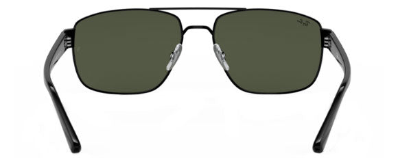 D172 RAY-BAN RB3663 002/31 60 BLACK / GREEN
