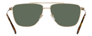 BB021 BURBERRY BLAINE BE3141 110971 61 LIGHT GOLD / DARK GREEN