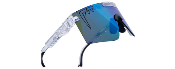 PIT137 PIT VIPER THE ORIGINAL 2.0 WIDE THE BIO CLEAR 70 9354 HDPV BLUE GREEN POLARIZED