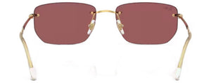 RB699 RAY-BAN RB3768 001/D0 56 ARISTA GOLD / DARK VIOLET MIRROR RED