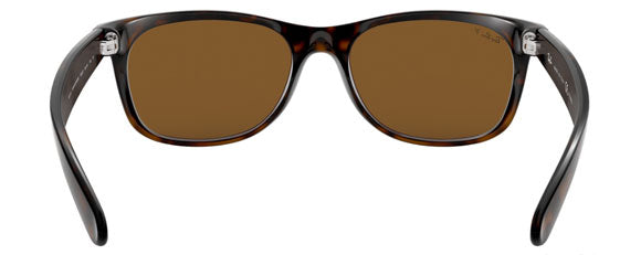 Z133 RAY-BAN NEW WAYFARER  RB2132 902/57 55 TORTOISE  /  B-15 BROWN POLARIZED
