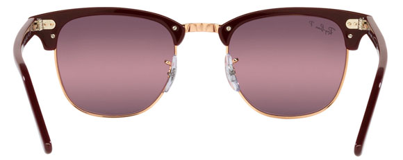Ray-Ban Bordeaux Clubmaster RB 3016 Sunglasses + Ray-Ban Case and cloth Ray-Ban CLUBMASTER Sunglasses RB 3016 W0366 49-21 Tortoise  main image 4