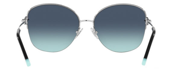 T135 TIFFANY TF3082 60019S 58 SILVER / AZURE GRADIENT BLUE