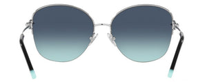 T135 TIFFANY TF3082 60019S 58 SILVER / AZURE GRADIENT BLUE