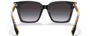 BB039 BURBERRY MAPLE BE4335 39298G 53 BLACK / GREY GRADIENT