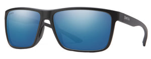 SM39 SMITH RIPTIDE 20368212461QG MATTE BLACK  / CHROMAPOP GLASS BLUE MIRRORED POLARIZED