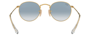 D251 RAY-BAN ROUND METAL  RB3447N 001/3F 53 ARISTA  / CLEAR GRADIENT BLUE