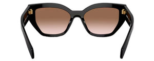 PR142 PRADA PR A09S 1AB0A6 53 BLACK / BROWN GRADIENT