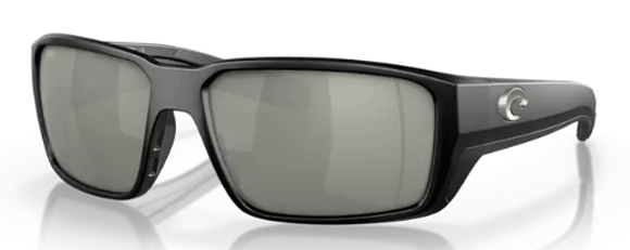 P106 COSTA FANTAIL PRO 6S9079 907904  60 MATTE BLACK / GRAY SILVER MIRROR POLARIZED