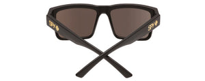 SY096 SPY MONTANA 673407973417 SOFT MATTE BLACK / HD PLUS BRONZE WITH GOLD SPECTRA MIRRORED