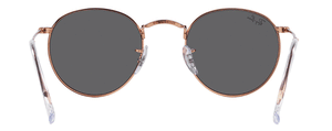RB304 RAY-BAN ROUND METAL  RB3447 9202B1 53 ROSE GOLD  /  DARK GRAY