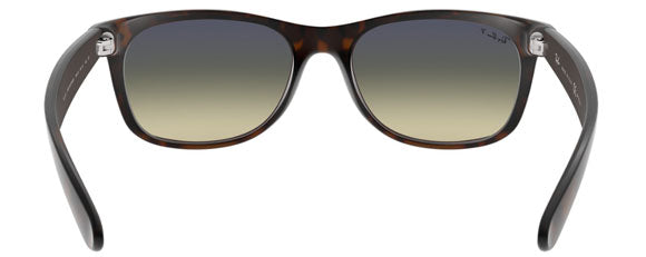 Z173 RAY-BAN NEW WAYFARER RB2132 894/76 55 MATTE HAVANA /  GREEN GRADIENT BLUE
