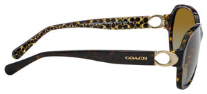 C11 COACH HC8241 5507T5 57 DARK TORTOISE / BROWN GRADIENT POLARIZED