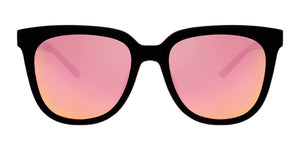 BL038 BLENDERS GROVE ATLANTIS ROSE BE4102 55 GLOSS BLACK & PINK  PINK MIRRORED POLARIZED