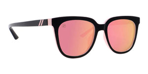 BL038 BLENDERS GROVE ATLANTIS ROSE BE4102 55 GLOSS BLACK & PINK  PINK MIRRORED POLARIZED