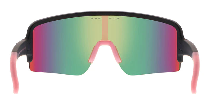 BL002 BLENDERS ECLIPSE X2 MISS HANNAH BE4902 59 MATTE RUBBERIZED BLACK  PINK POLARIZED