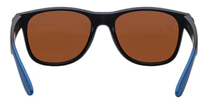 BL004 BLENDERS M CLASS X2-FLOAT₂O WATERHAVEN BE4401 52.5 MATTE BLACK  BLUE MIRRORED POLARIZED