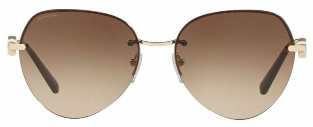 G30 BVLGARI BV6108 278/13 58 GOLD / BROWN GRADIENT