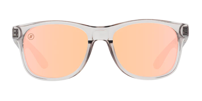 BL073 BLENDERS M CLASS X2 FROSTED ZEN BE437 53 CRYSTAL LIGHT GREY  CHAMPAGNE MIRRORED POLARIZED